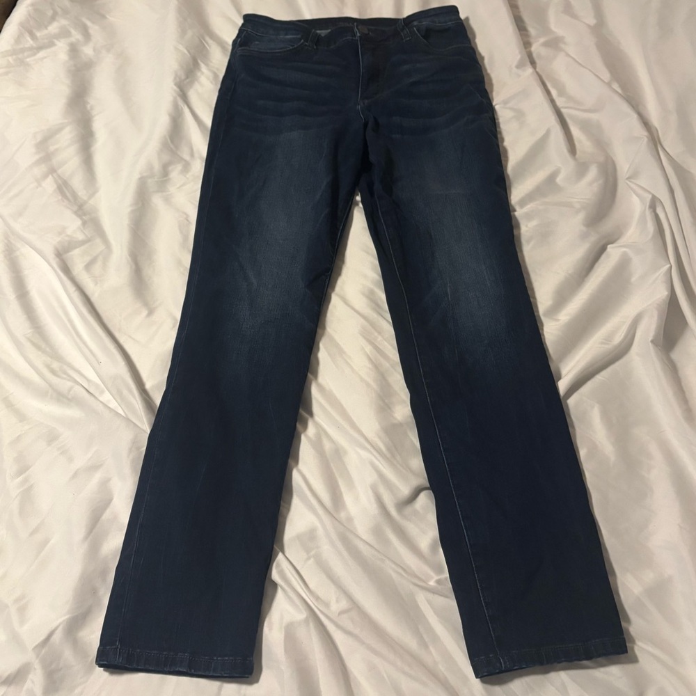 Kut from the Kloth Dark Blue Straight Leg Jeans